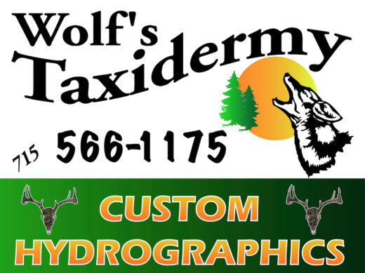 Wolf's Taxidermy & Custom Hydrographics